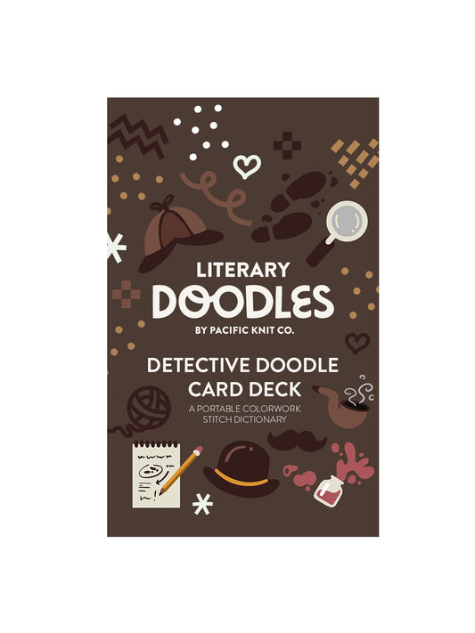 Detective Literary Doodle Card Deck