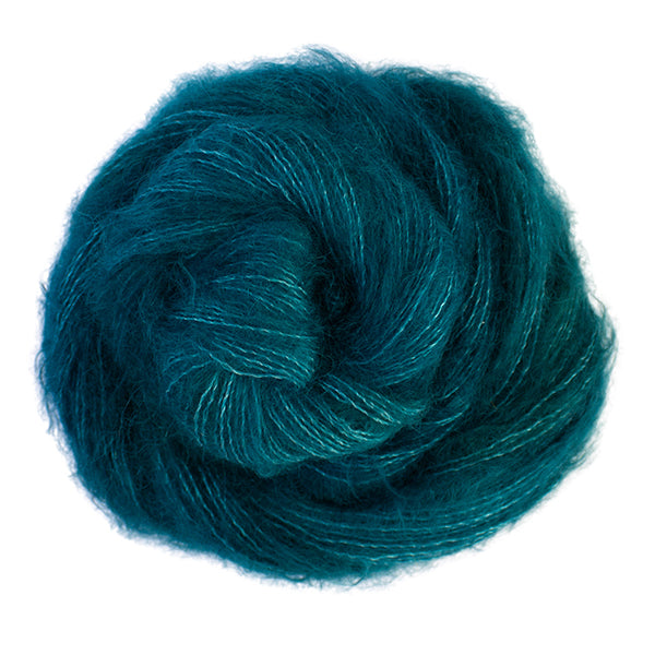 Teal Feather - Mohair