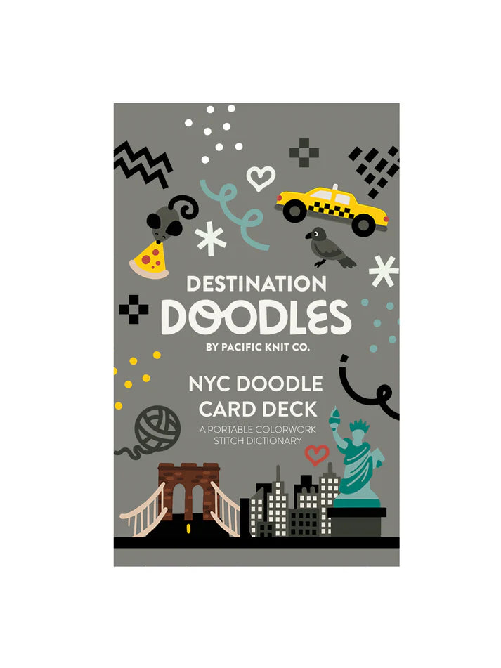 New York Destination Doodle Card Deck