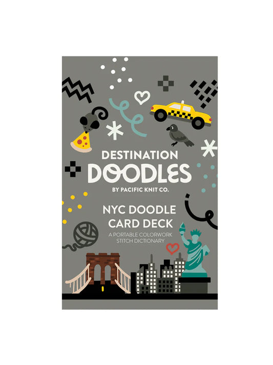 New York Destination Doodle Card Deck