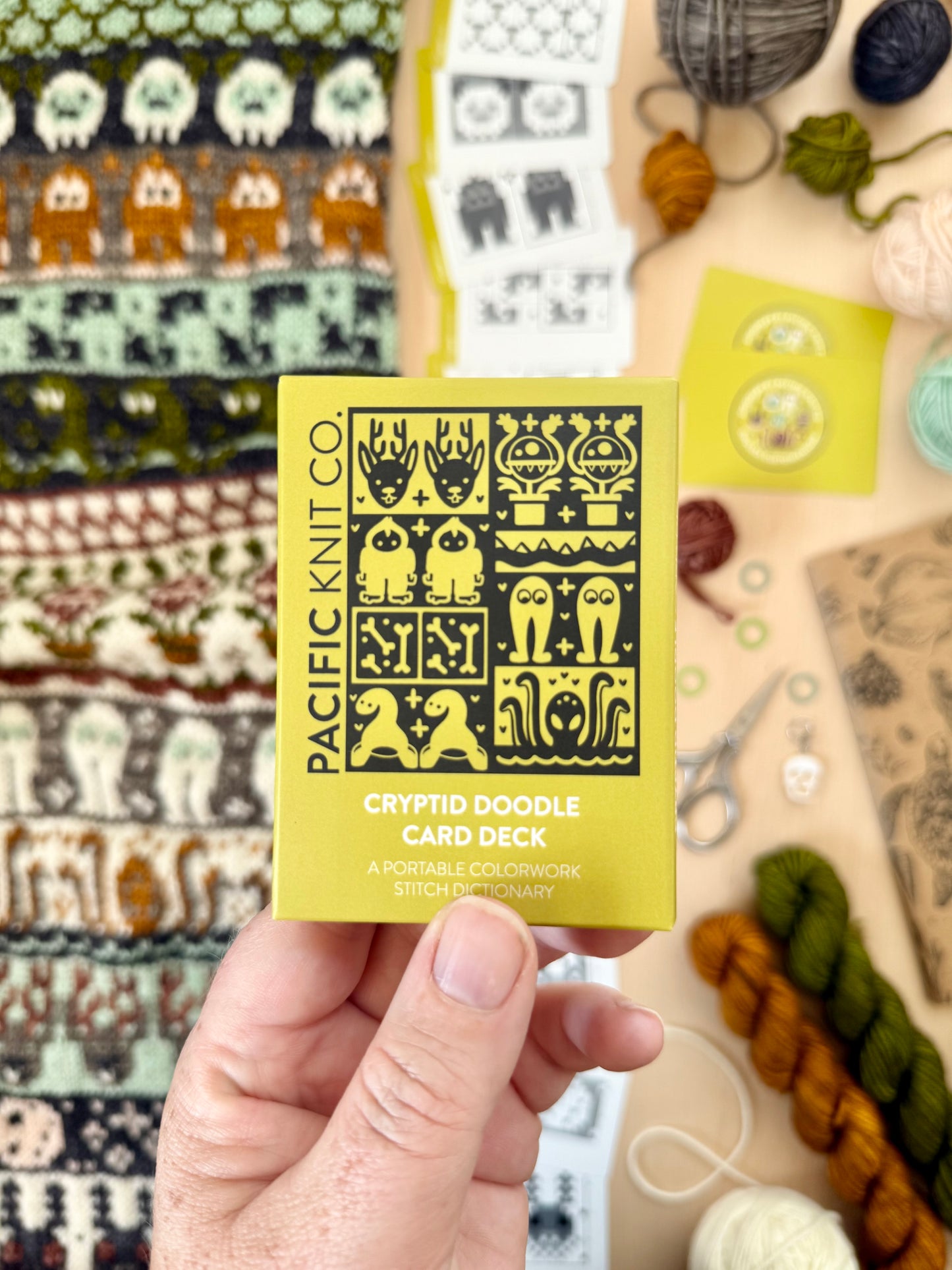 Cryptid Doodle Card Deck