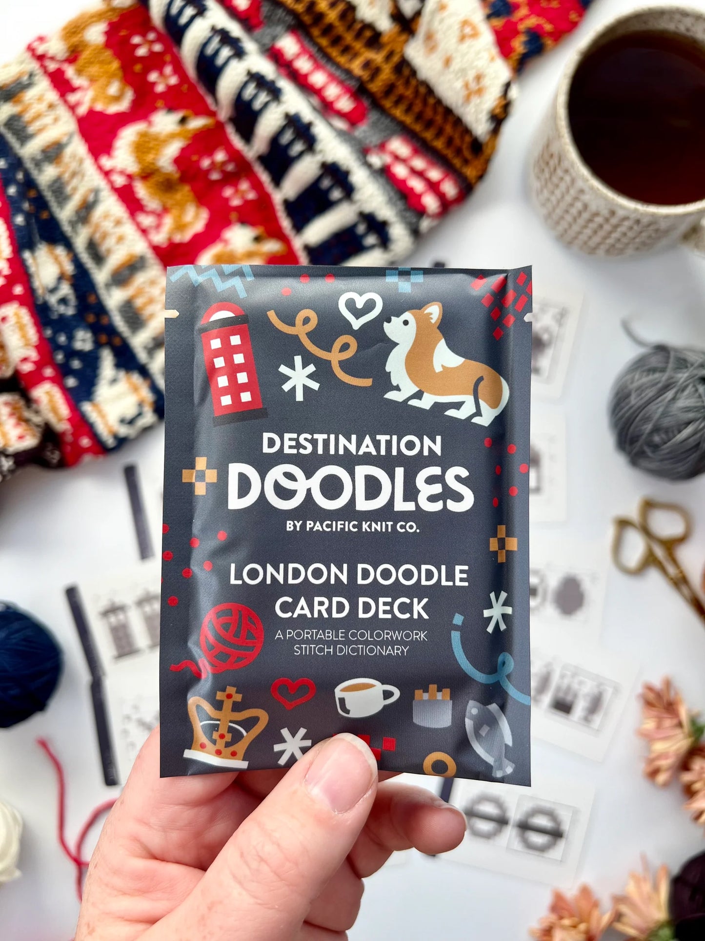 London Destination Doodle Card Deck