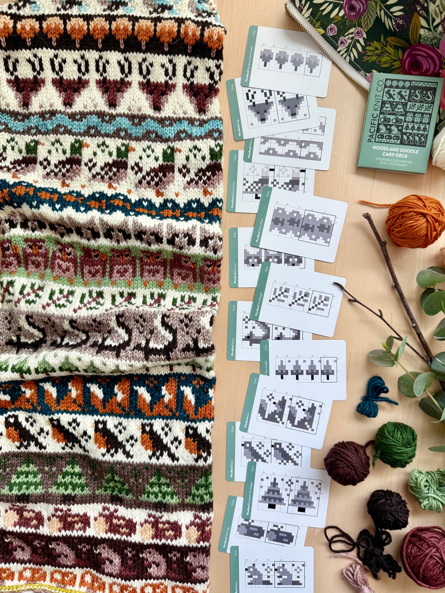 Woodland Doodle Card Deck