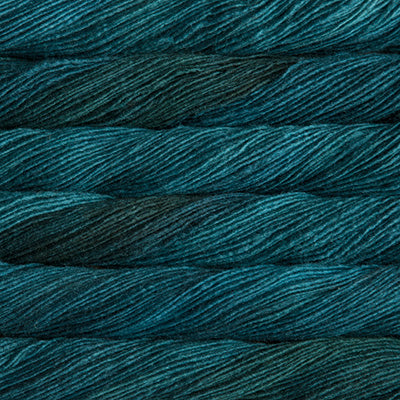 Teal Feather - Silky Merino