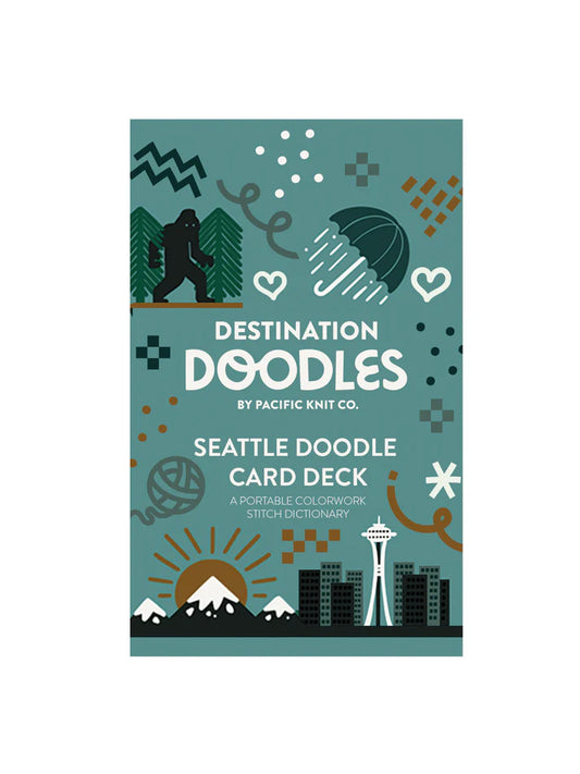 Seattle Destination Doodle Card Deck