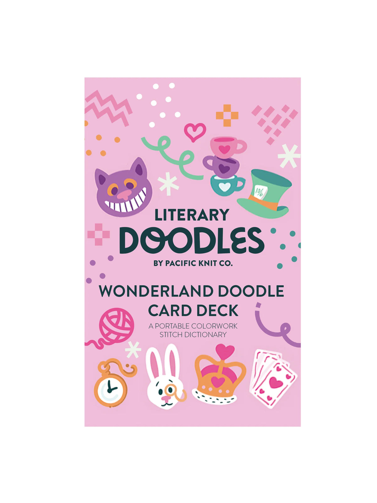 Wonderland Literary Doodle Card Deck