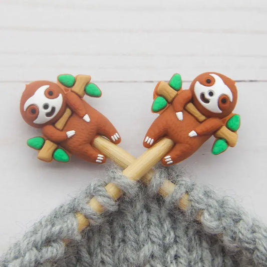 Chillin' Sloth Stitch Stoppers