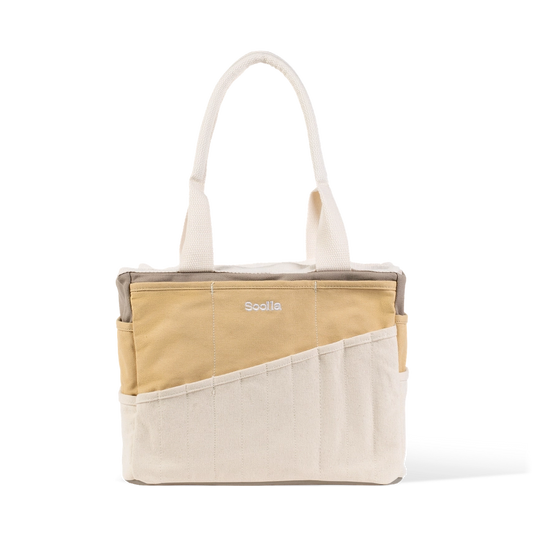 Soolla Studio Artist Bag, Driftwood, Knitting Tote