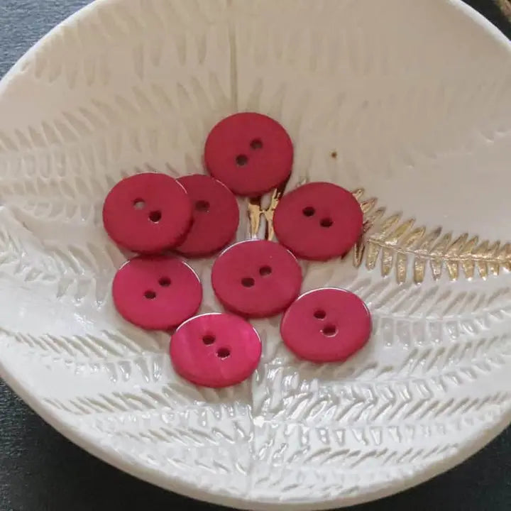 Flat Mother of Pearl Buttons