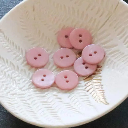 Flat Mother of Pearl Buttons