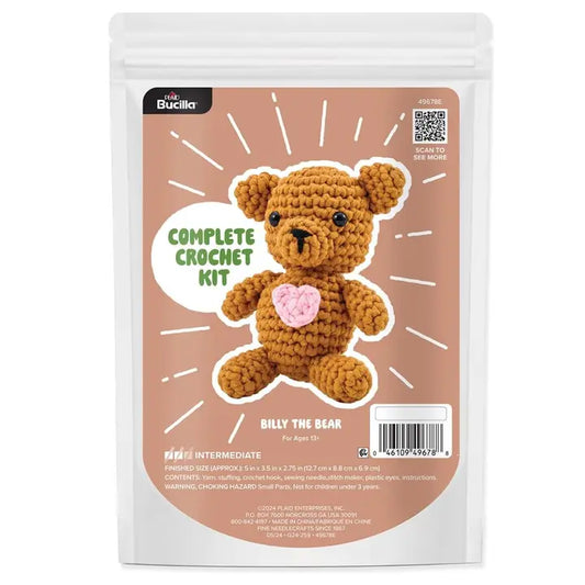 Billy the Bear - Bucilla® Amigurumi Crochet Kit