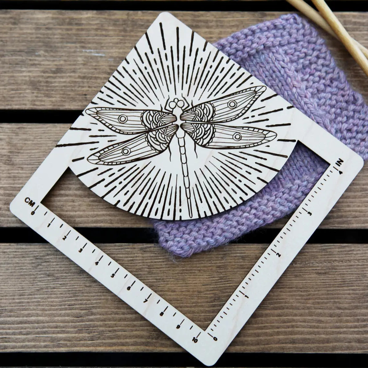 Sunrise Grove Gauge Ruler