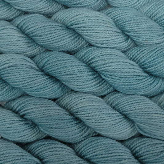 Dusty Teal - Mini BFL Sock