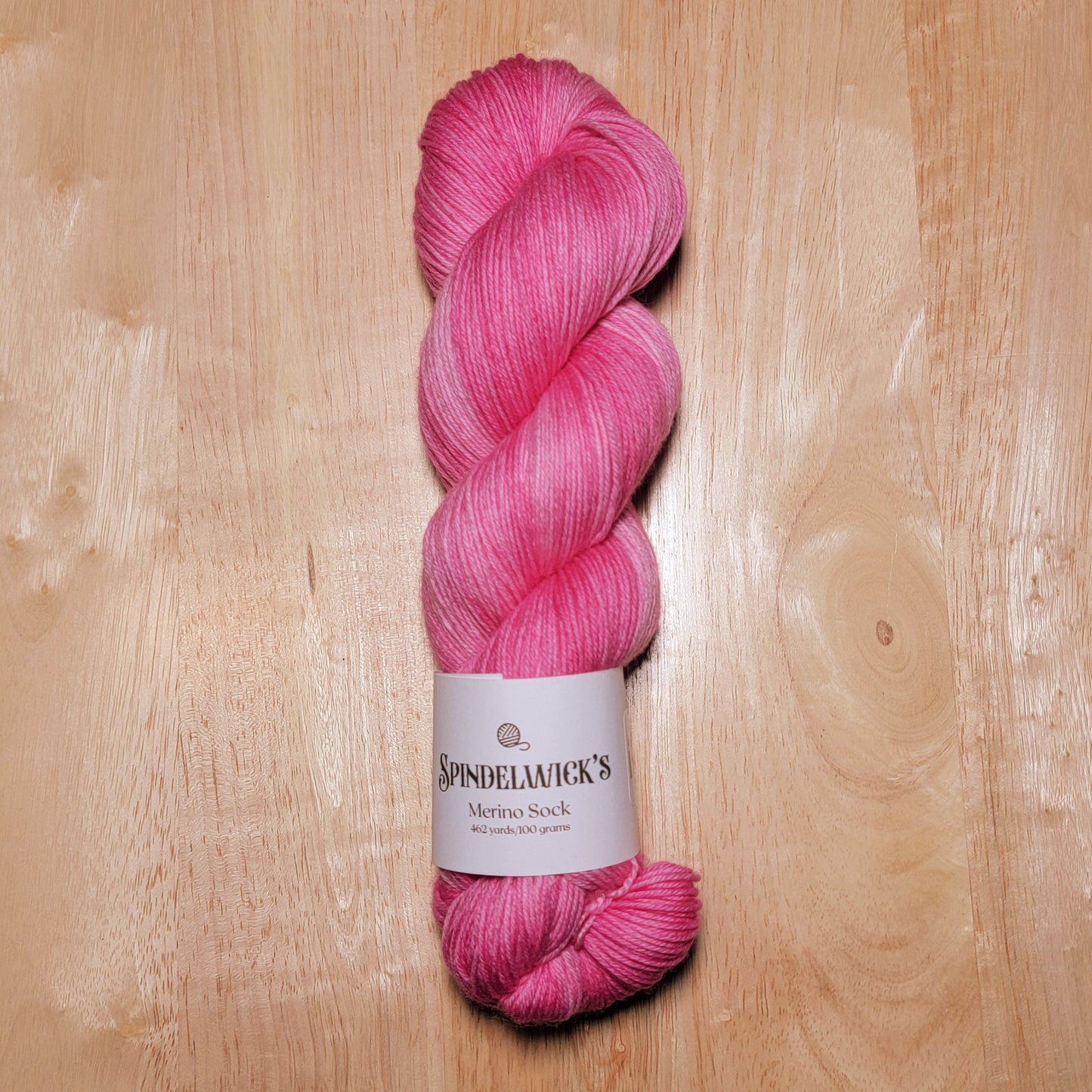 Bubble Gum Pink - Merino Sock