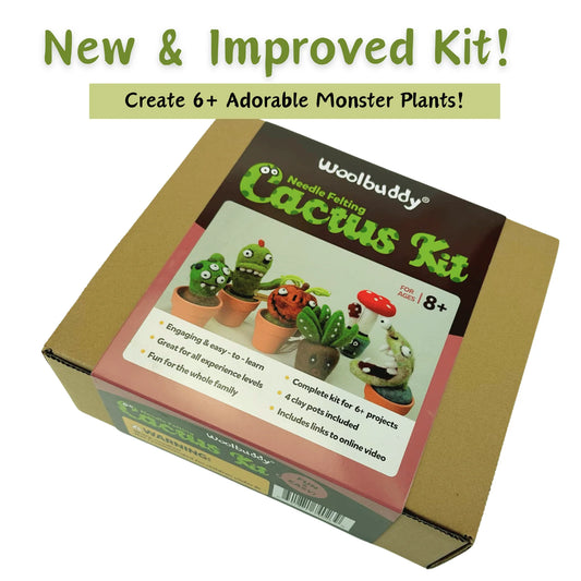 Cactus Needle Felting Kit