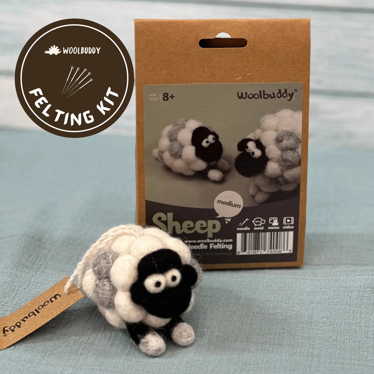 Sheep Needle Felting Kit