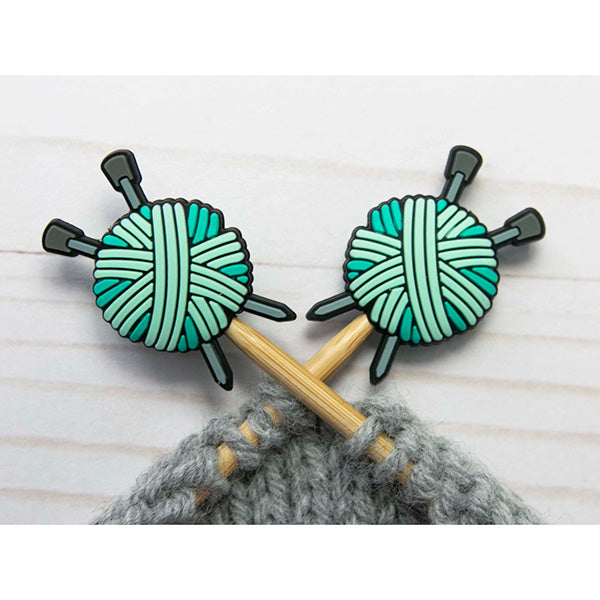 Turquoise Yarn Ball Point Protectors