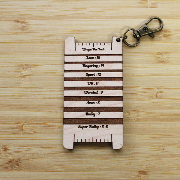 Sunrise Grove WPI Ruler – Spindelwick's Fine Yarn and Gifts
