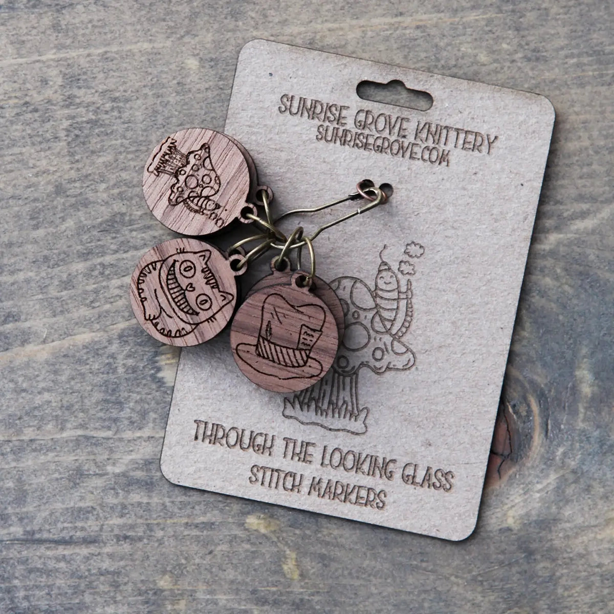 Sunrise Grove Stitch Markers