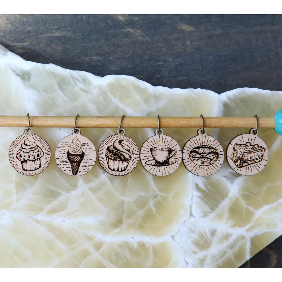 Sunrise Grove Stitch Markers