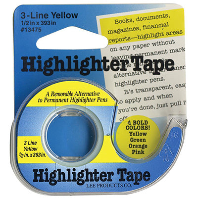 Lee Highlighter Reusable Tape